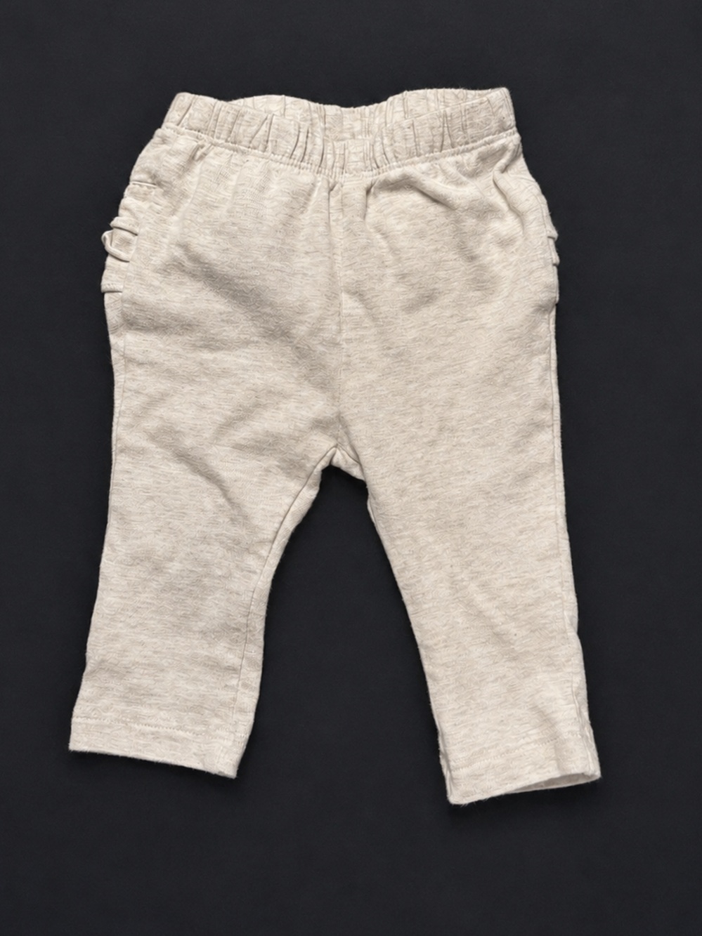 Old Navy baby Light gray pants with ruffle butts - 0-3M
